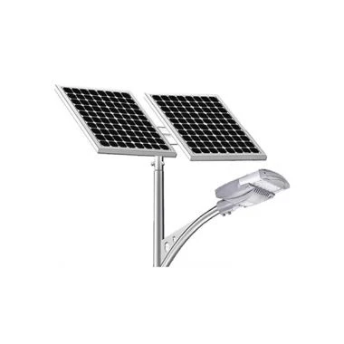 Ločeni deli Solarna LED ulična luč 100W